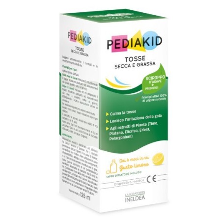 Uriach Pediakid Tosse Secca E Grassa Sciroppo 125 Ml