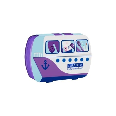 Curaden Healthcare Curaprox Travel Set Kids Viola Curaden Healthcare Curaprox Travel Set Kids Viola