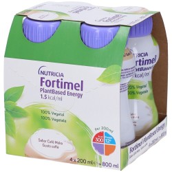 Danone Fortimel Plant Based Caffe' 4 Bottiglie Da 200 Ml