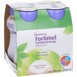 Danone Fortimel Plant Based Caffe' 4 Bottiglie Da 200 Ml