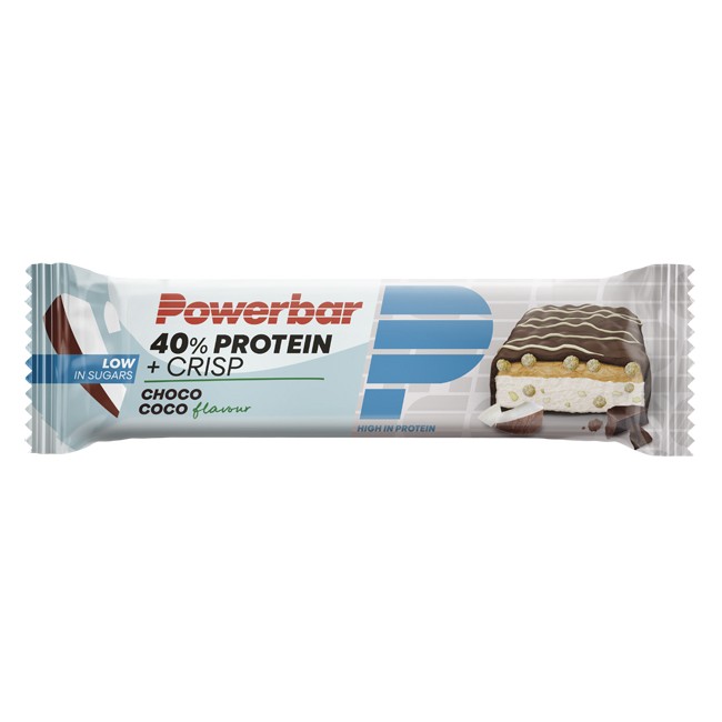 Active Nutrition Intern. Powerbar 40% Protein + Crisp Choco Coco Barrett 40 G