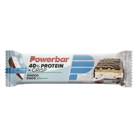 Active Nutrition Intern. Powerbar 40% Protein + Crisp Choco Coco Barrett 40 G