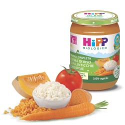 Hipp Crema Di Riso Con Lenticchie E Verdure 190 G