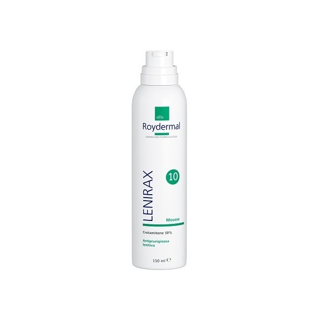 Roydermal Lenirax 10 Mousse Dermatologica Crotamitone 10% 150 Ml Roydermal Lenirax 10 Mousse Dermatologica Crotamitone 10% 150 Ml