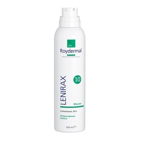 Roydermal Lenirax 10 Mousse Dermatologica Crotamitone 10% 150 Ml Roydermal Lenirax 10 Mousse Dermatologica Crotamitone 10% 150 Ml