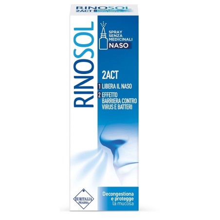 Coswell Spray Nasale Rinosol 2act 15 Ml Coswell Spray Nasale Rinosol 2act 15 Ml