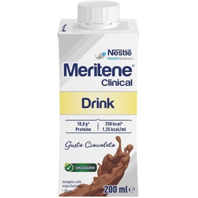 Nestlè Meritene Clinical Drink Cioccolato 200 Ml Nestlè Meritene Clinical Drink Cioccolato 200 Ml