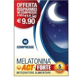 F&f Melatonina Act+forte 5 Complex 90 Compresse