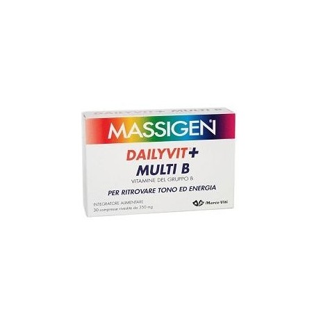Marco Viti Massigen Multi B Vitamine Del Gruppo B 30 Compresse Rivestita Da 364 Mg