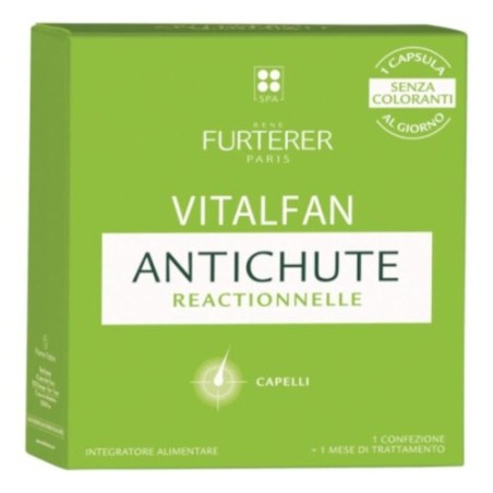 Rene Furterer Vitalfan Reactionnelle 30 Capsule Rene Furterer Vitalfan Reactionnelle 30 Capsule