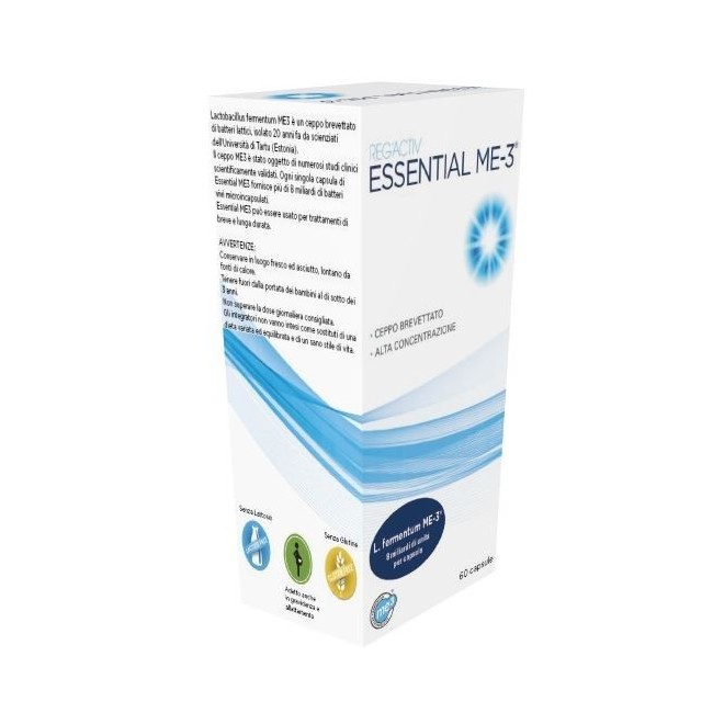 Essential Integratori Regactive Essential Me 3 60 Capsule