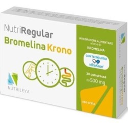 Nutrileya Nutriregular Bromelina Krono 30 Compresse