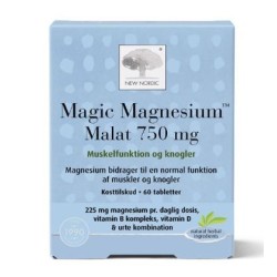 New Nordic Magic Magnesium Malate 60 Compresse