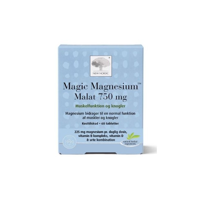 New Nordic Magic Magnesium Malate 60 Compresse