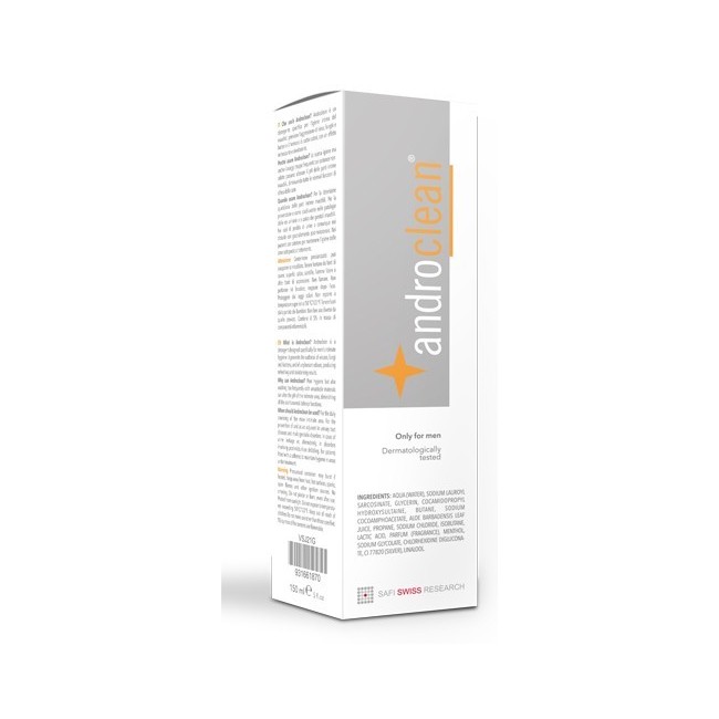 Safi Medical Care Androclean Detergente Intimo Maschile 150ml