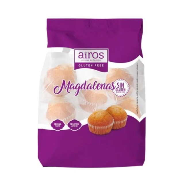 Airos Muffin Classici 6 Pezzi Da 35 G