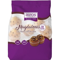Airos Muffin Pepite Cioccolato 6 Pezzi Da 35 G