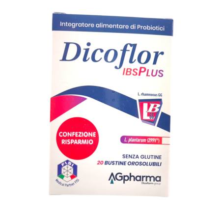 Dicofarm Dicoflor Ibsplus 20 Bustine Orosolubili