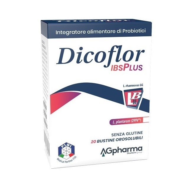 Dicofarm Dicoflor Ibsplus 20 Bustine Orosolubili