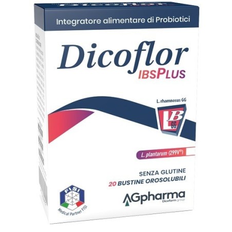 Dicofarm Dicoflor Ibsplus 20 Bustine Orosolubili