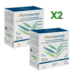 Aboca Metarecod 40 Bustine Granulari Da 2,5 G 2 Pezzi