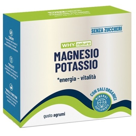 Biovita Whynature Magnesio Potassio 14 Bustine Biovita Whynature Magnesio Potassio 14 Bustine