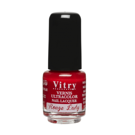 Vitry Freres Sa Mini Smalto Rouge Lady 4ml Vitry Freres Sa Mini Smalto Rouge Lady 4ml