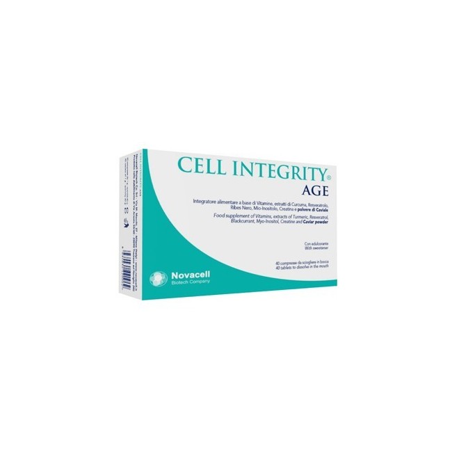 Novacell Biotech Company Cell Integrity Age 40 Compresse Novacell Biotech Company Cell Integrity Age 40 Compresse