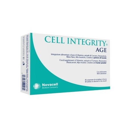 Novacell Biotech Company Cell Integrity Age 40 Compresse Novacell Biotech Company Cell Integrity Age 40 Compresse