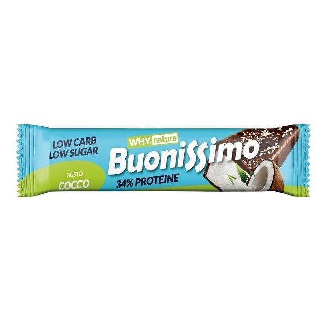 Biovita Whynature Buonissimo Cocco Barretta Proteica 30 G Biovita Whynature Buonissimo Cocco Barretta Proteica 30 G