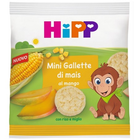 Hipp Mini Gallette Mais Mango 23 G Hipp Mini Gallette Mais Mango 23 G
