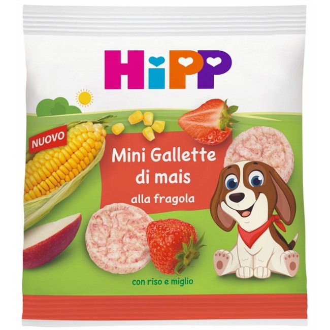 Hipp Mini Gallette Mais Fragola 23 G