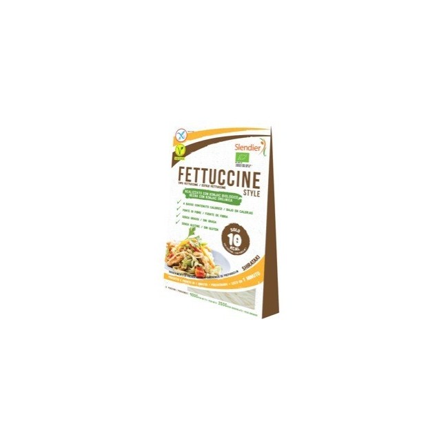Slendier Shirataki Fettuccine Bio 250 G Slendier Shirataki Fettuccine Bio 250 G