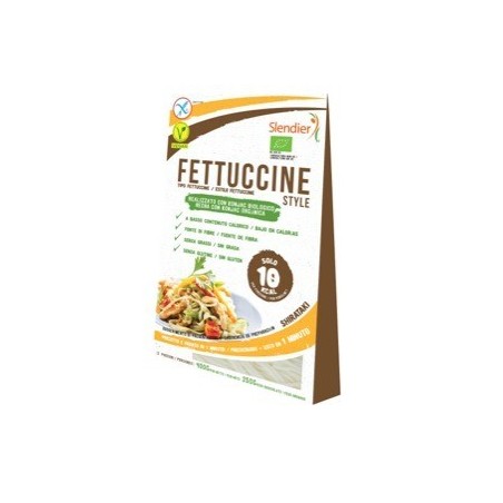 Slendier Shirataki Fettuccine Bio 250 G Slendier Shirataki Fettuccine Bio 250 G