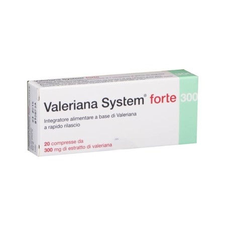 Valeriana System Forte 20 Compresse Valeriana System Forte 20 Compresse