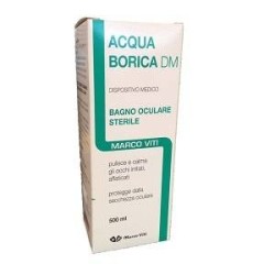 Zeta Farmaceutici Acqua Borica Per Bagno Oculare Sterile 500 Ml