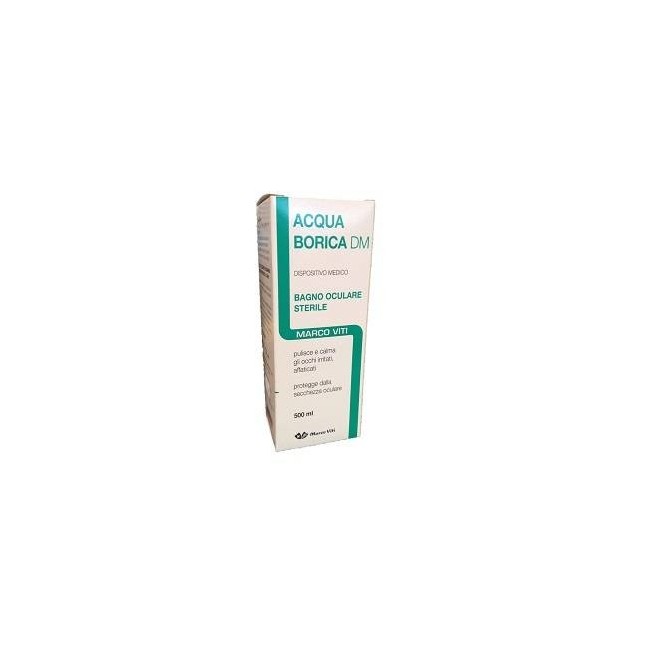 Zeta Farmaceutici Acqua Borica Per Bagno Oculare Sterile 500 Ml