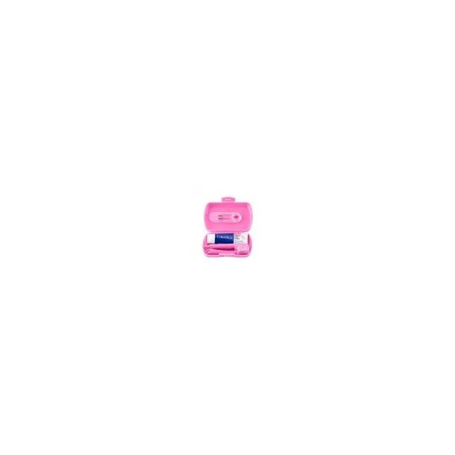 Curaden Healthcare Curaprox Travel Set Kids Rosa