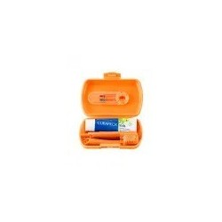 Curaden Healthcare Curaprox Travel Set Kids Arancione