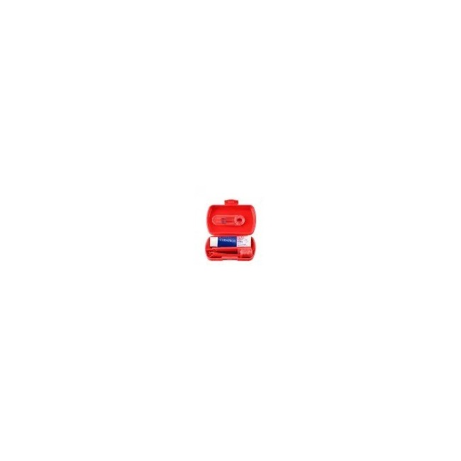 Curaden Healthcare Curaprox Travel Set Kids Rosso Curaden Healthcare Curaprox Travel Set Kids Rosso