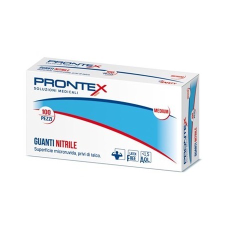 Safety Prontex Guanto In Nitrile Senza Polvere M 7/8 100 Pezzi Safety Prontex Guanto In Nitrile Senza Polvere M 7/8 100 Pezzi