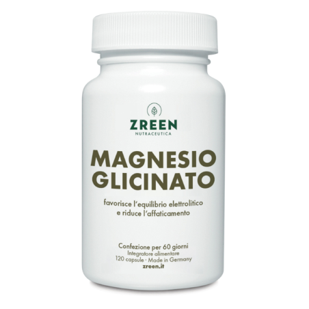 Zreen Magnesio Glicinato 120 Capsule Zreen Magnesio Glicinato 120 Capsule