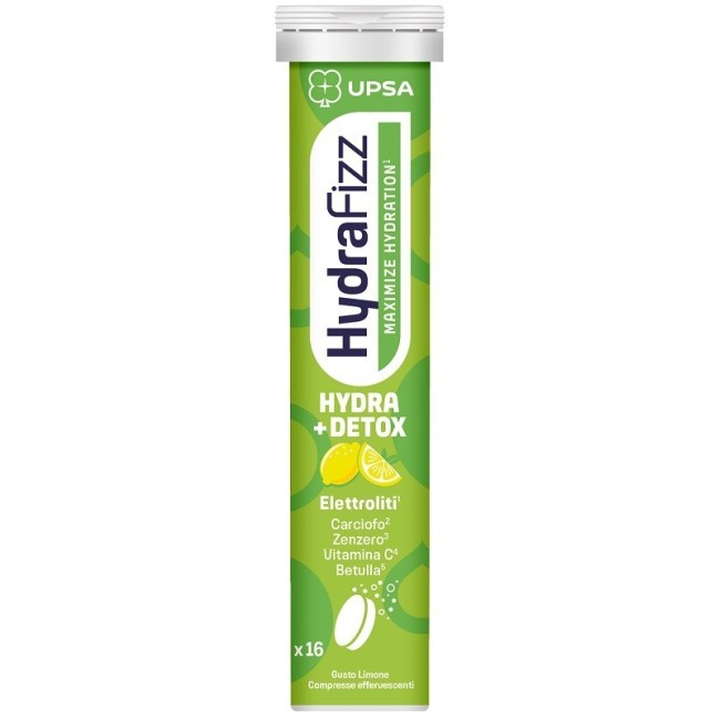 Upsa Hydrafizz Detox Maximize Hydration 16 Compresse Effervescenti Upsa Hydrafizz Detox Maximize Hydration 16 Compresse Effervescenti