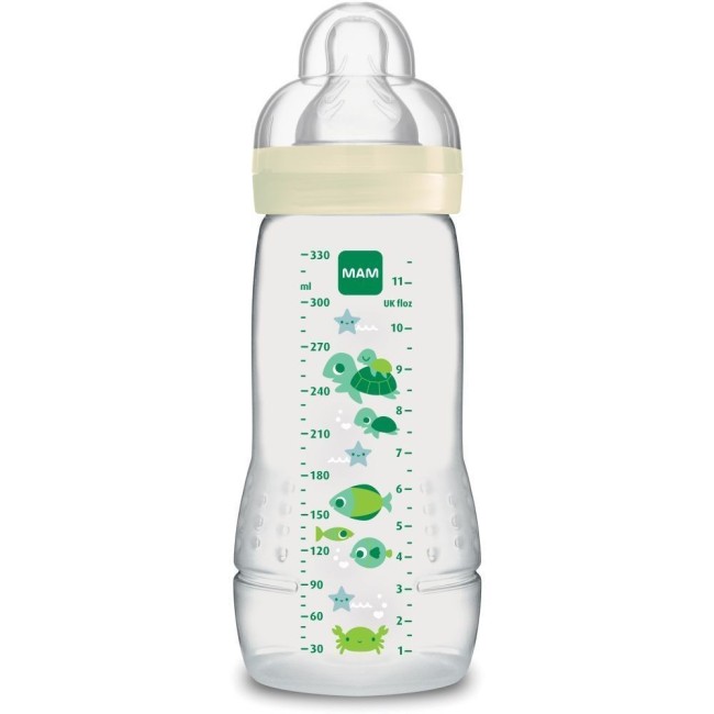 Mam Baby Mam Easy Active 4+ Biberon Neutro 330 Ml Mam Baby Mam Easy Active 4+ Biberon Neutro 330 Ml