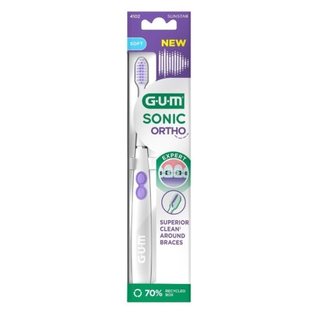 Sunstar Gum Sonic Ortho Battery Toothbrush Sunstar Gum Sonic Ortho Battery Toothbrush