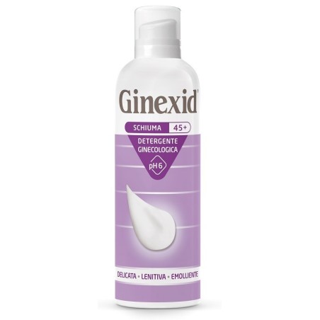 Farma-derma Ginexid 45+ Schiuma Detergente Ginecologica 150 Ml Farma-derma Ginexid 45+ Schiuma Detergente Ginecologica 150 Ml