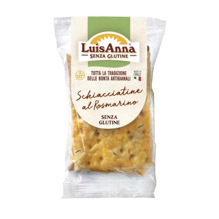 Luisanna Schiacciatine Al Rosmarino 40 G Luisanna Schiacciatine Al Rosmarino 40 G