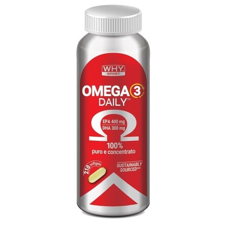 Biovita Whysport Omega 3 Daily 210 Softgels Senza Glutine Biovita Whysport Omega 3 Daily 210 Softgels Senza Glutine