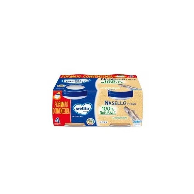 Danone Nutricia Soc. Ben. Mellin Omogeneizzato Nasello 4x80 G Danone Nutricia Soc. Ben. Mellin Omogeneizzato Nasello 4x80 G