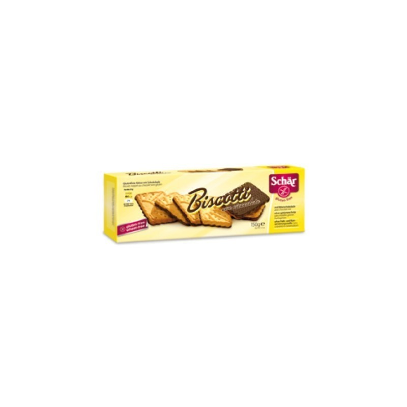 Dr. Schar Schar Biscotto Con Cioccolato Dark Chocolate 150 G Dr. Schar Schar Biscotto Con Cioccolato Dark Chocolate 150 G